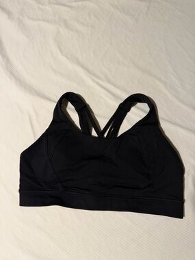 lululemon athletica Black Strappy Sports Bra